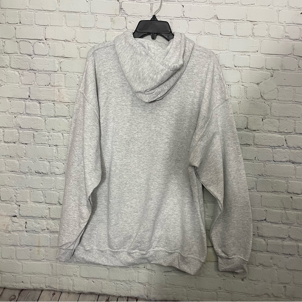 Light Gray Gildan Light Weight Unisex Sweater Hoodie Size Xl Nwot View 6